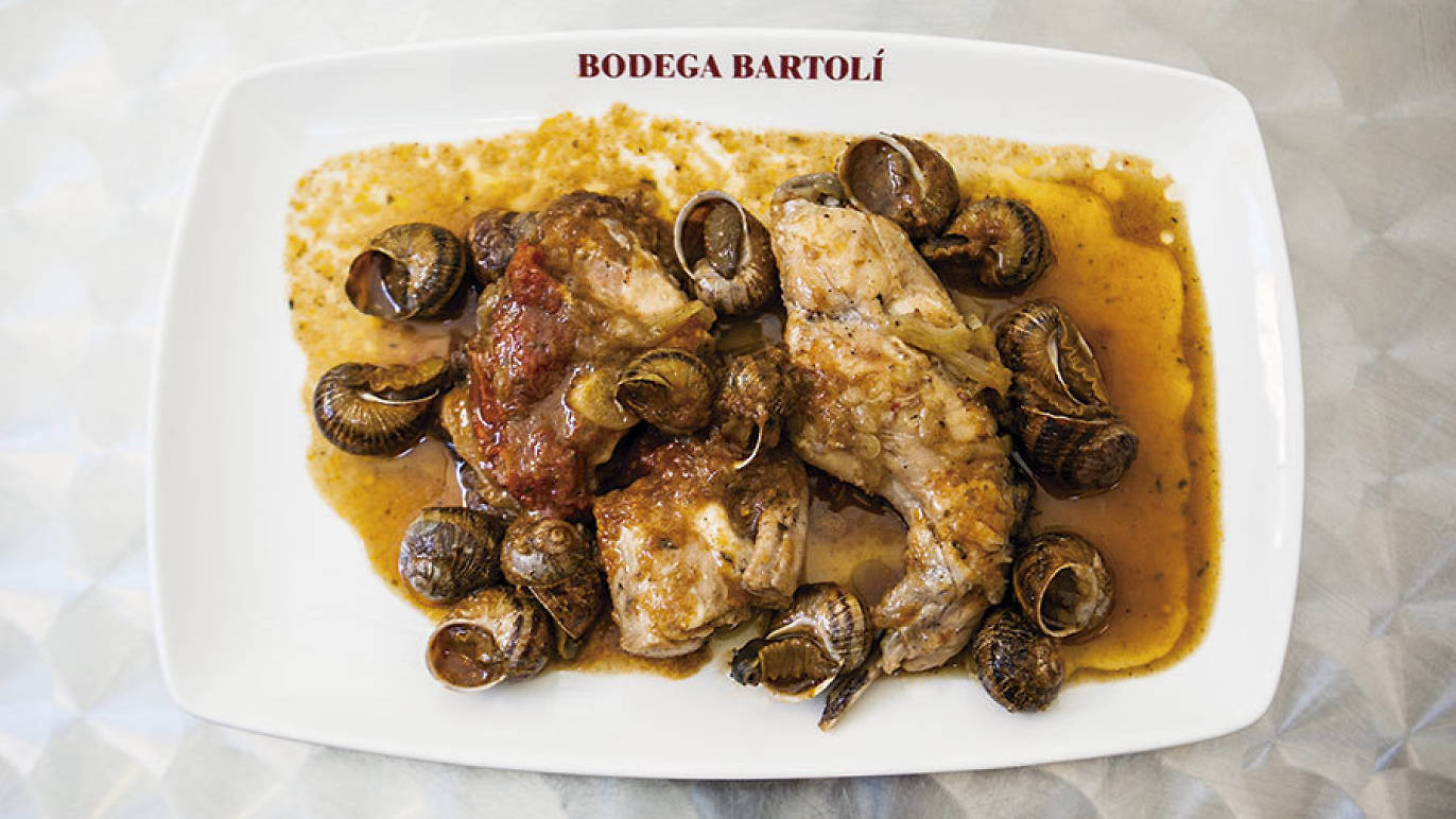 Conill amb cargols